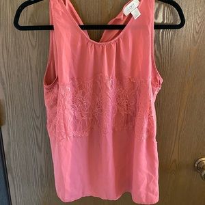 Loft pink blouse